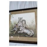 I H Farnsworth Bengal Tiger Cubs print