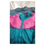 Polyester jacket and running outfit