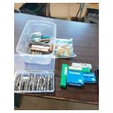 Miscellaneous Tool Lot Taps, Drill Bits
