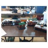 Vtg Gold Rush Train Set, (New Bright)