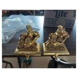 Pair of Santa Sleigh Stocking Holders