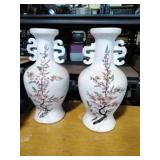 Asian Inspired Pottery Vases