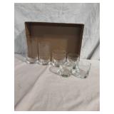 Large lot of Nice 12oz & 8oz Drinking Glasses
