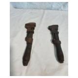 Vintage Adjustable Monkey Wrenches