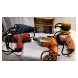 Drills,orbital sanders and Heat Gun