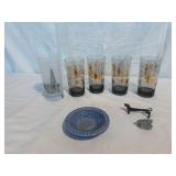Vintage Zodiac Drinking Glasses