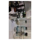 Two Lamps, 1 mug, 1tequila bottle, and more