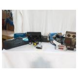 Vtg Electronis and Light Bulbs