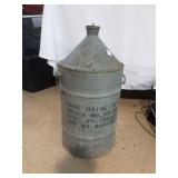 Large Galvanized Can