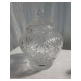 Shannon Lead Crystal Ginger Jar