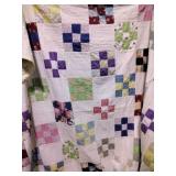 Quilt done in squares