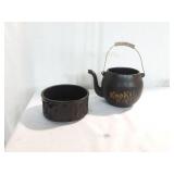 Vtg McCoy Cookie Kettle Cookie Jar