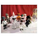 Madam Alexander miniature Dolls