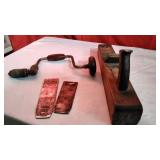 Vintage Planer and vintage drill