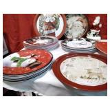 Plastic Christmas Plates