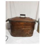 Vintage Copper Boiler With Lid
