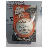 Hank Aaron Signed Commemorative Ball