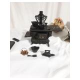 Crescent Miniature Cast Iron Stove
