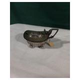 Vtg Sheffield Silver Salt Cellar