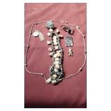 Necklace, bracelet, rings and more