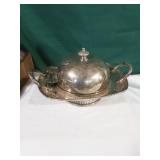 Reed-Barton Silverplate Butter dish