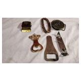 Solid Copper belt buckle  Solid brass belt buckle