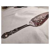 Silver plated pie or cake server
