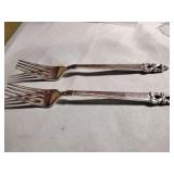 Two forks, Silver plated, Roger