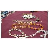 Bracelets, earrings,necklaces