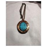 Copper and Turquoise necklace