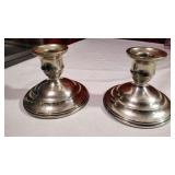 S. Kirk and Sons Sterling Candlesticks
