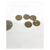 Vtg Cincinnati Bus Tokens and...