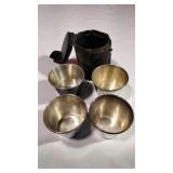 4 Pc. Sterling cup set