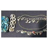 For bracelets and a beaded necklace