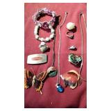 Necklaces, bracelets,  earrings,   more