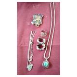 Jewelry earrings, bracelet, necklace and more