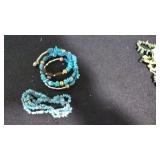 Two turqouise bracelets