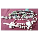 Two Beaded bracelets  +