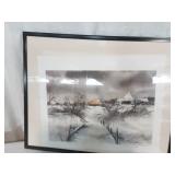 Robert Fabe Signed Lithograph