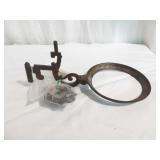 Antique Oil Lamp Bracket