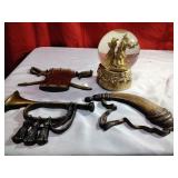 Christmas glo e and Sexton Wall Art