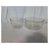 Pair of Fire King Mixing Bowls