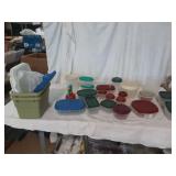 Assorted Rubbermaid Food Storage Containers