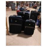 American Flyer 3pc Luggage Set