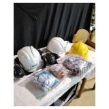 Hard hats and Hearing Protection