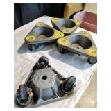 Bond 3 Wheel Casters or cup Casters