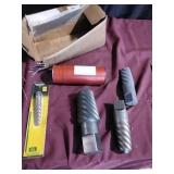 3 Large Cleveland Twist Drill Bits,