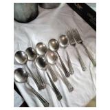 1930 Florence EPNS Forks and Spoons
