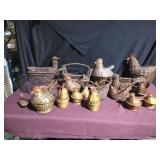Woven Chicken Baskets
