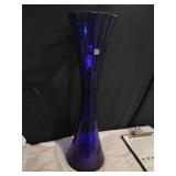 Large Blenko Hand Blown Glass Vase